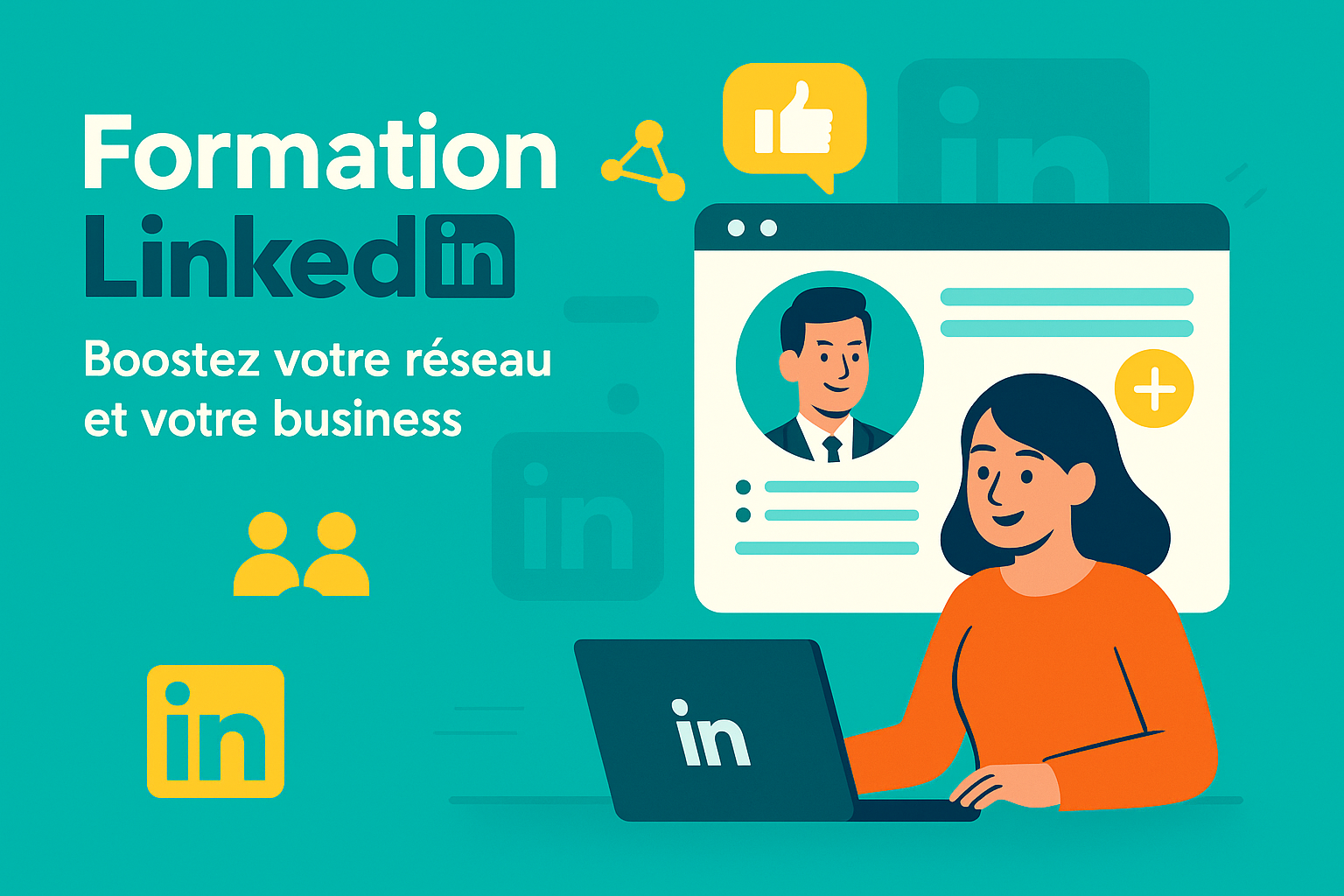 Campagnes sponsorisées LinkedIn Ads