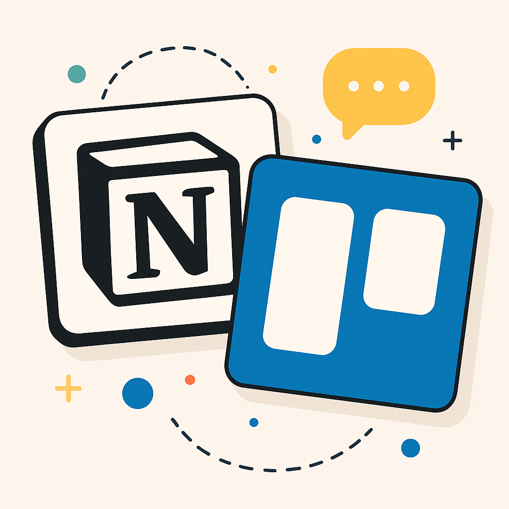 Illustration Notion Trello