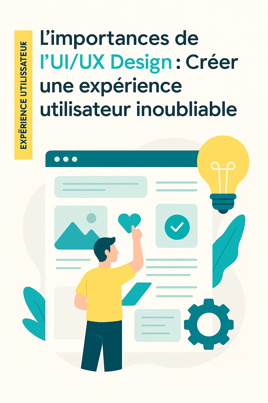 Illustration UI UX design