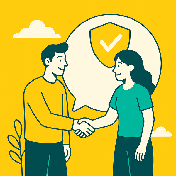 Illustration confiance client