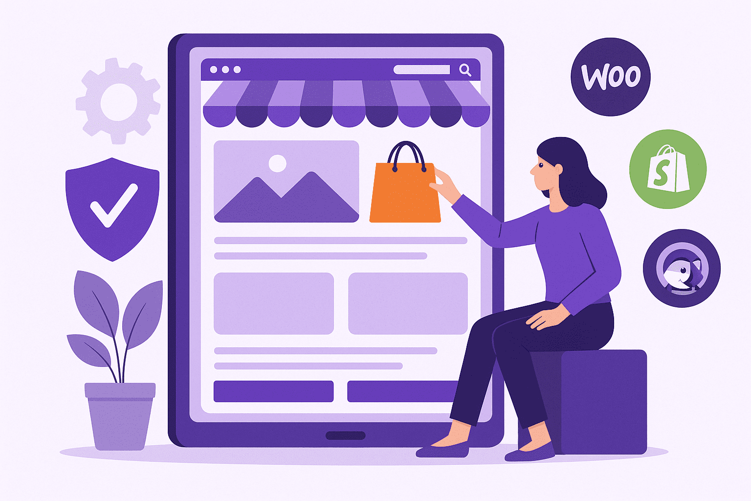 Illustration site vitrine