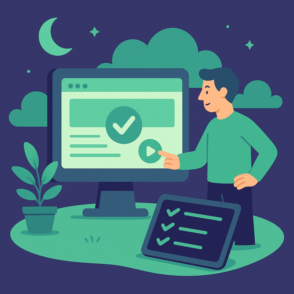 Illustration tests et mise en ligne