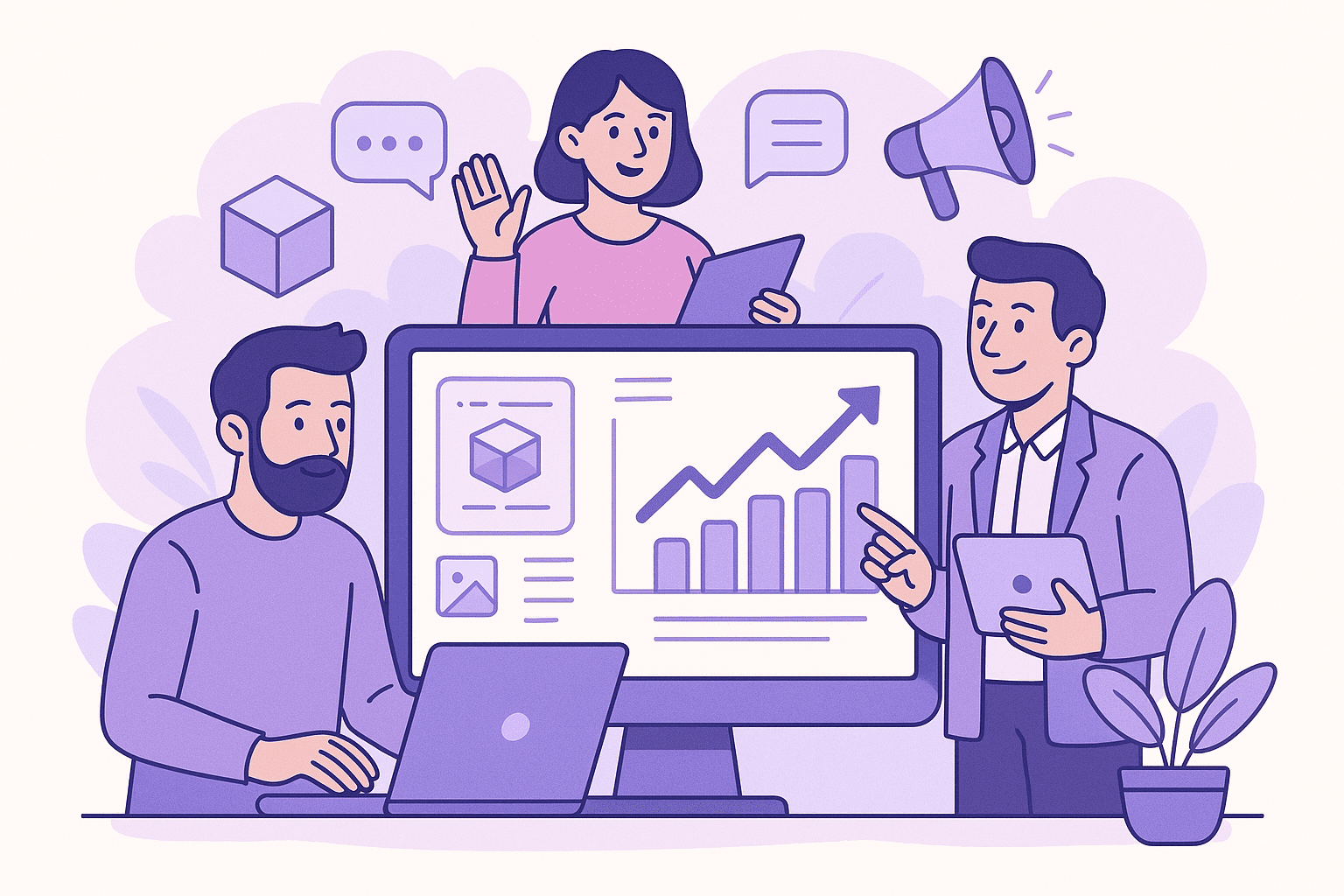 Illustration intégration et développement web