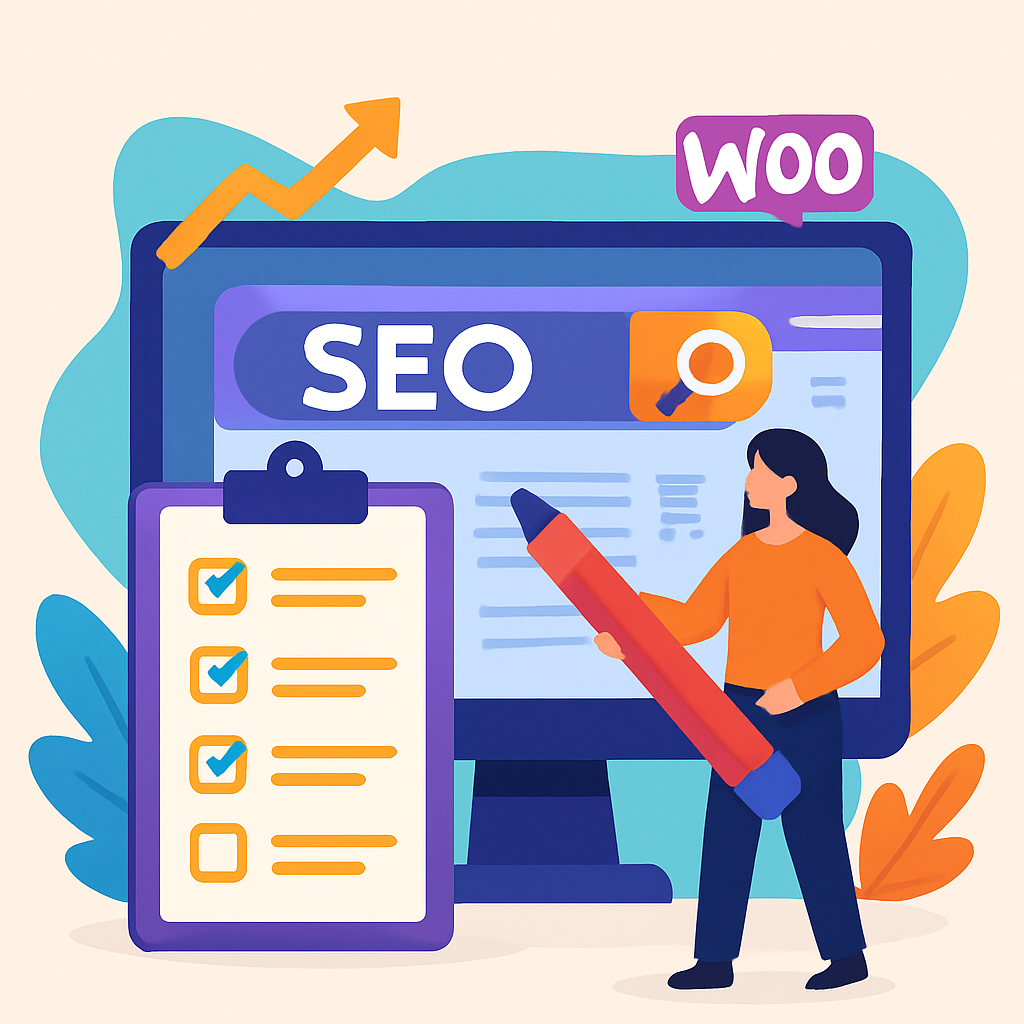 SEO WooCommerce : checklist 30/60/90 jours pour vendre plus (Valenciennes + 30 km)