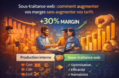Sous-traitance web pour augmenter les marges sans augmenter les tarifs