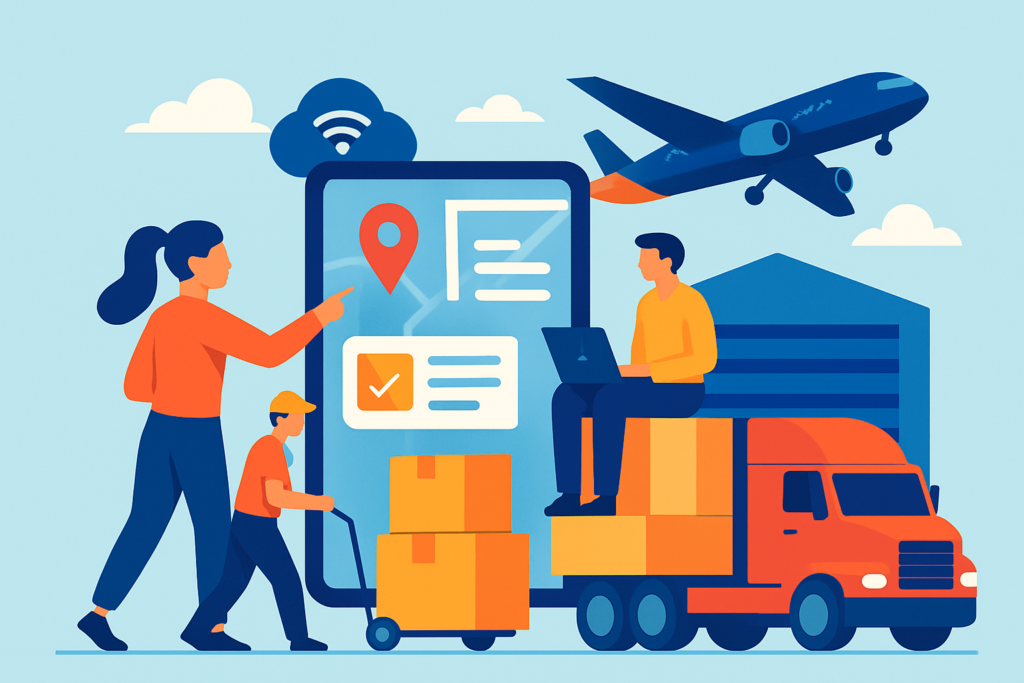 solutions digitales transport logistique pour Solutions IWA pour le transports et la logistique